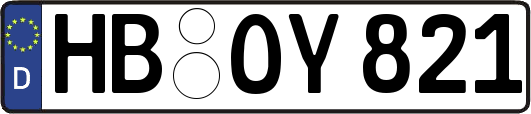 HB-OY821