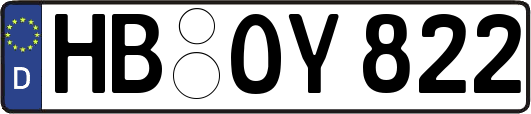 HB-OY822