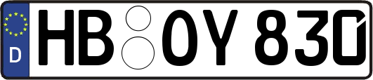 HB-OY830