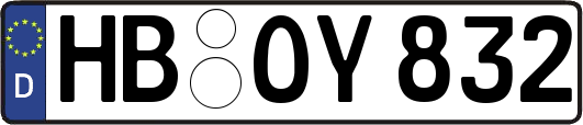 HB-OY832