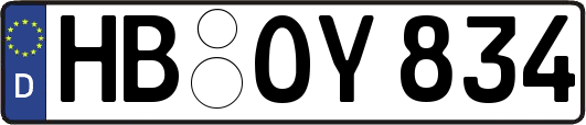 HB-OY834