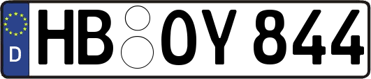 HB-OY844