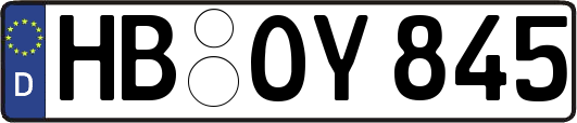HB-OY845