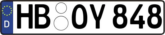 HB-OY848