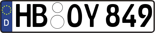HB-OY849