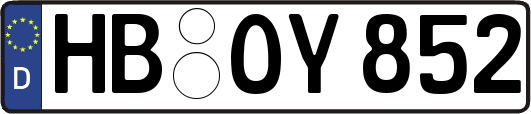 HB-OY852
