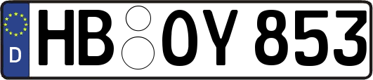 HB-OY853