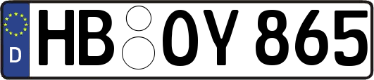 HB-OY865