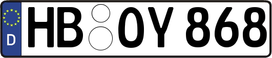 HB-OY868