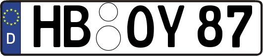 HB-OY87