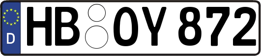 HB-OY872