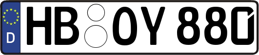 HB-OY880