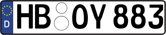 HB-OY883