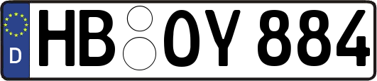 HB-OY884