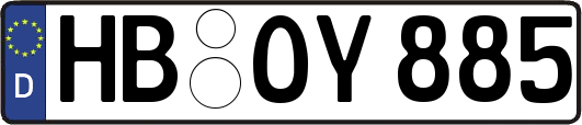 HB-OY885