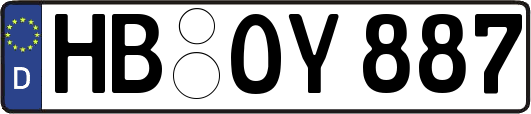 HB-OY887