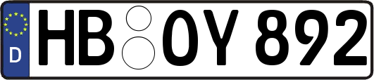 HB-OY892
