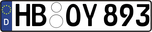 HB-OY893