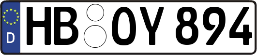 HB-OY894