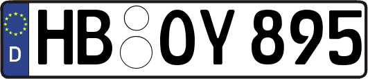HB-OY895