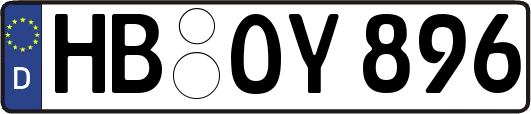 HB-OY896