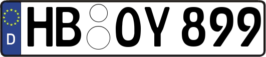 HB-OY899