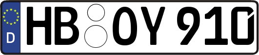 HB-OY910