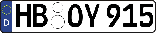 HB-OY915