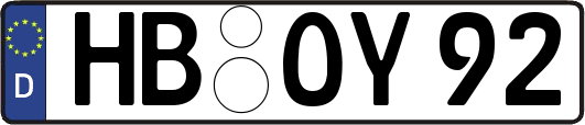 HB-OY92