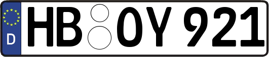 HB-OY921
