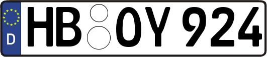 HB-OY924