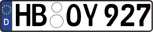 HB-OY927