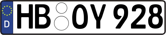 HB-OY928