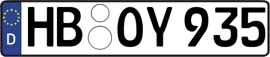HB-OY935