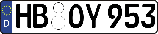 HB-OY953