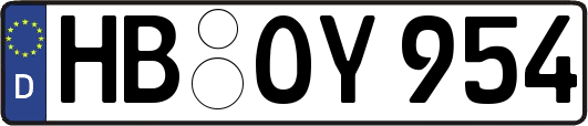 HB-OY954