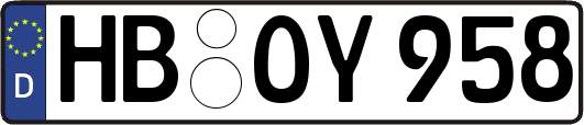HB-OY958