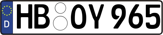 HB-OY965