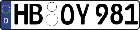 HB-OY981