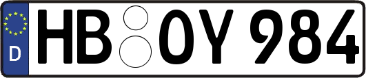 HB-OY984