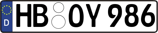 HB-OY986