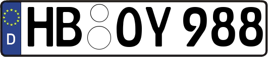 HB-OY988