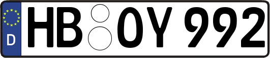 HB-OY992