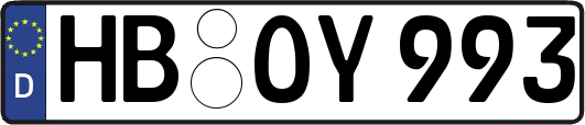 HB-OY993