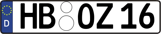 HB-OZ16