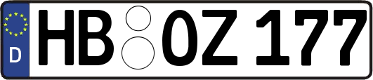 HB-OZ177