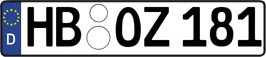 HB-OZ181