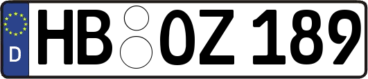 HB-OZ189