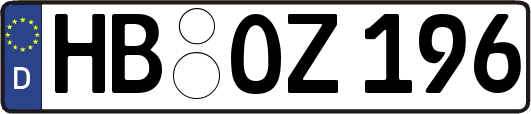 HB-OZ196