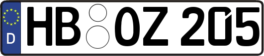 HB-OZ205